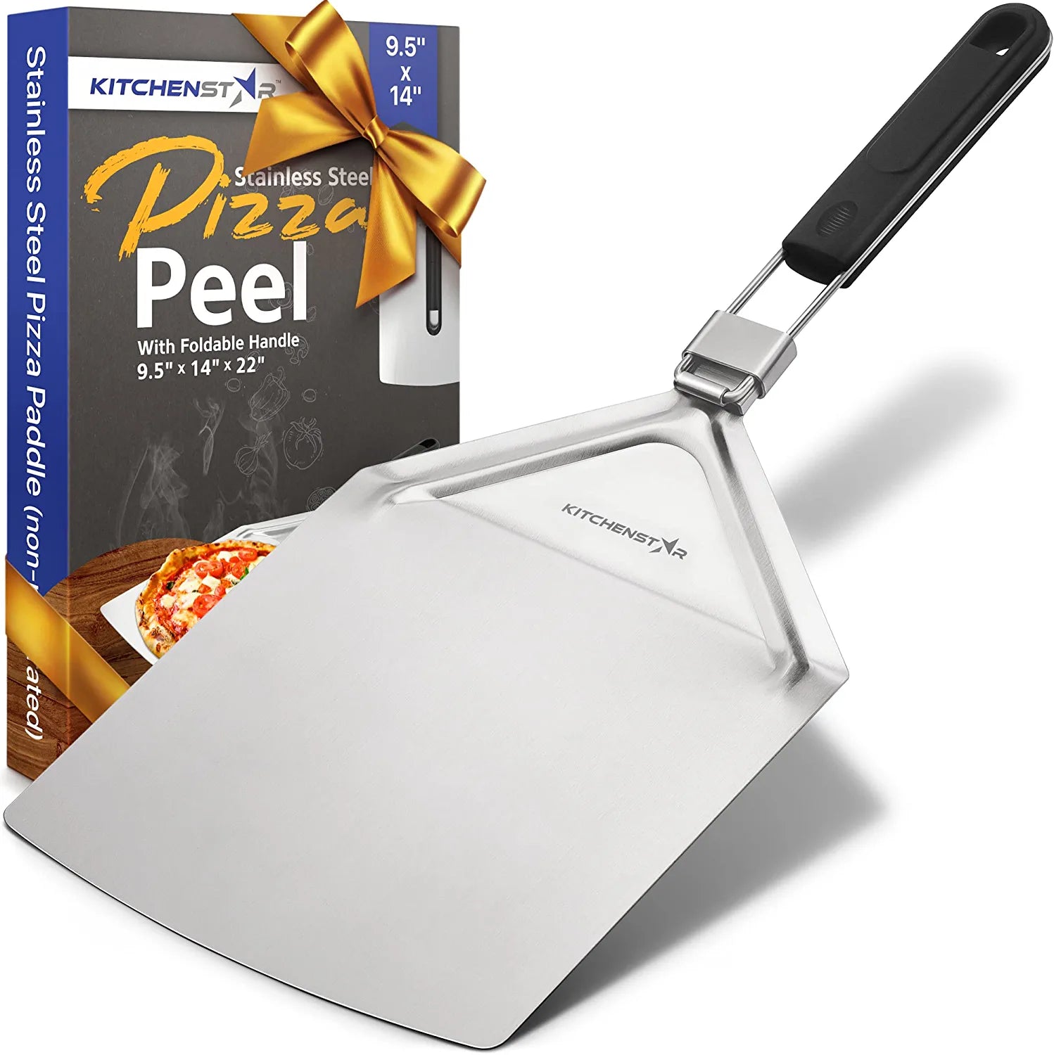 Small Spatula Stainless Steel Portable Flatbread Pizza Shovel